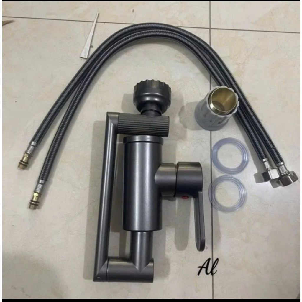 Bộ Vòi Rửa Mặt, Vòi Rửa Tay Lavabo Đầu Xoay 720 Độ Thông Minh Vòi Nước Nóng Lạnh 2 Chế Độ Xả