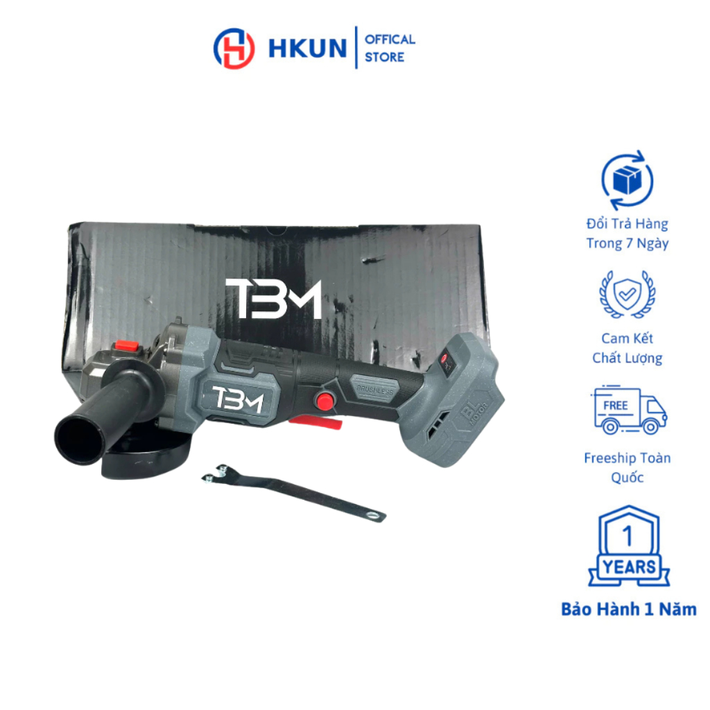 Thân Máy Mài Pin TBM BM-S1 Động Cơ Không Chổi Than Chân Pin Phổ Thông