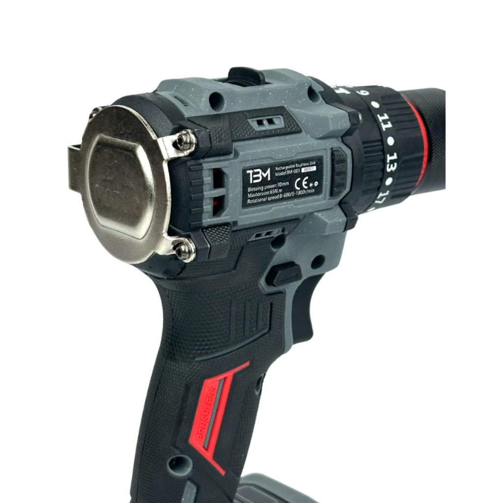 Thân Máy Khoan Pin TBM BM-003, Khoan Pin 3 Chức Năng Động Cơ Không Chổi Than Chân Pin Phổ Thông