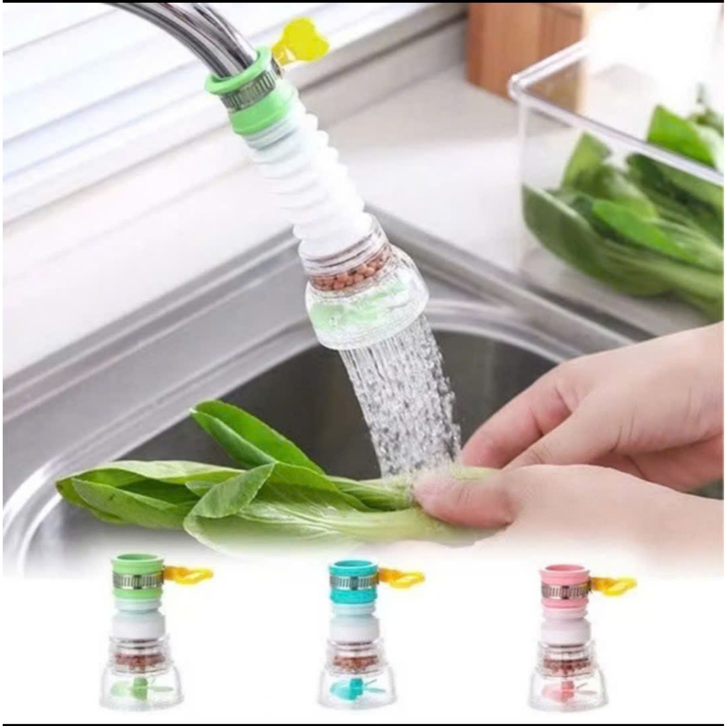 Đầu Lọc Nước Co Giãn Bồn Rửa Xoay 360 độ tiện lợi
