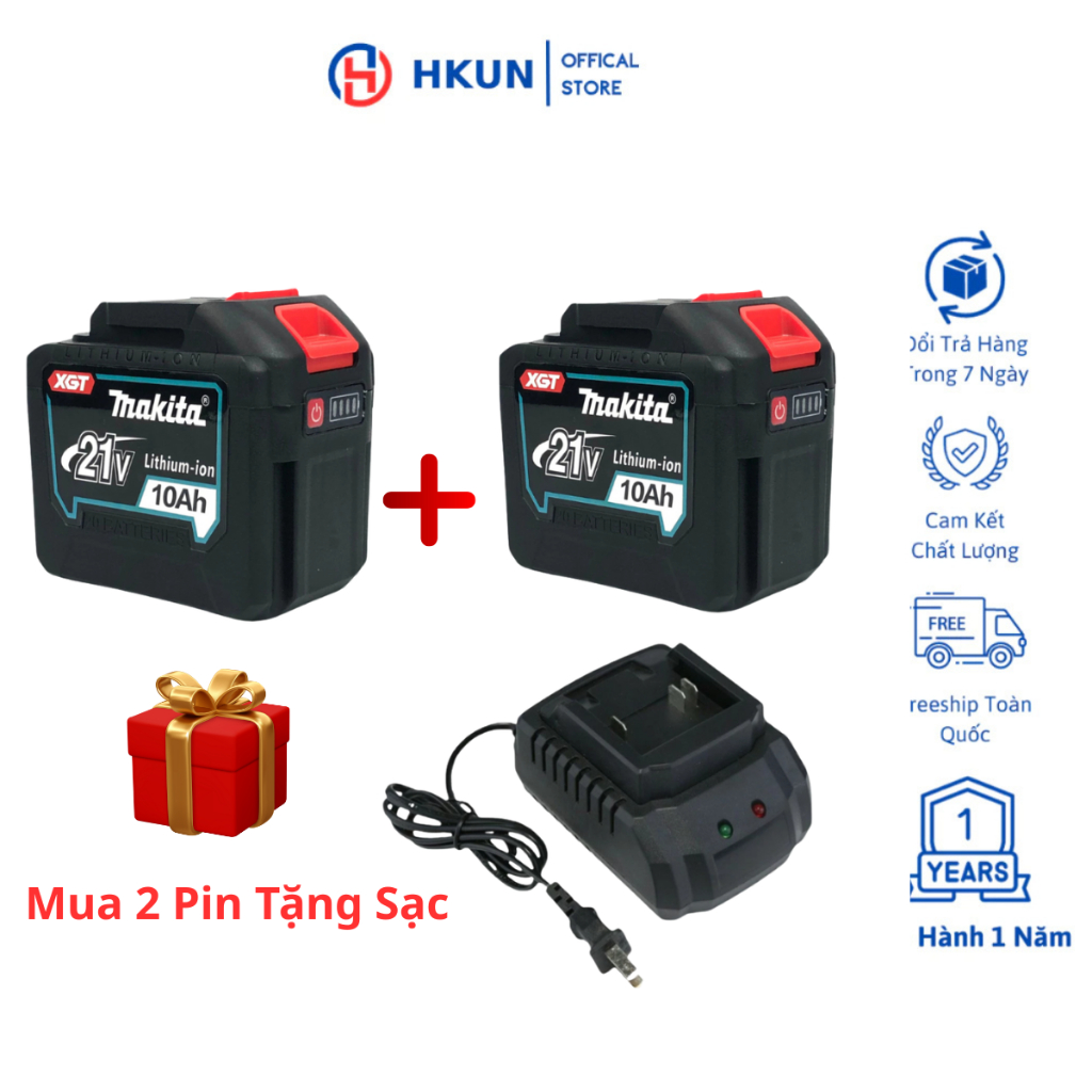 (Combo 2 Pin 20 Cell Tặng 1 Sạc) - Pin 20Cell THPRO Đèn Báo Dung Lượng Pin Chân Pin Phổ Thông m21-4cm