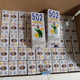 Hộp 50 chai keo dán 502 M Thành Phát, keo dán sắt kết dính nhanh, tiện lợi