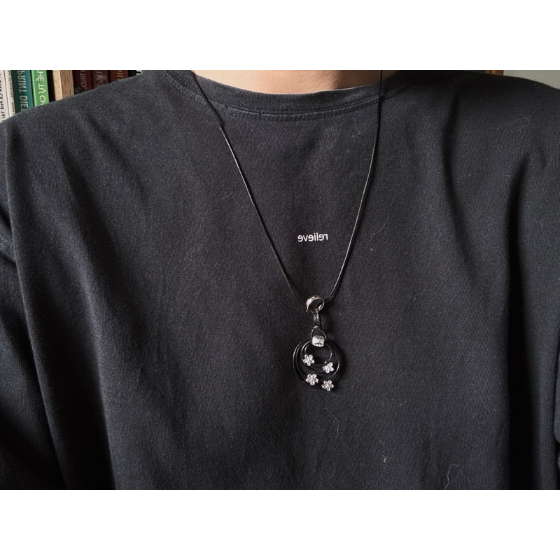 Set vòng Asuka - vòng cổ/ dây chuyền và vòng tay charm hoa nhí dễ thương