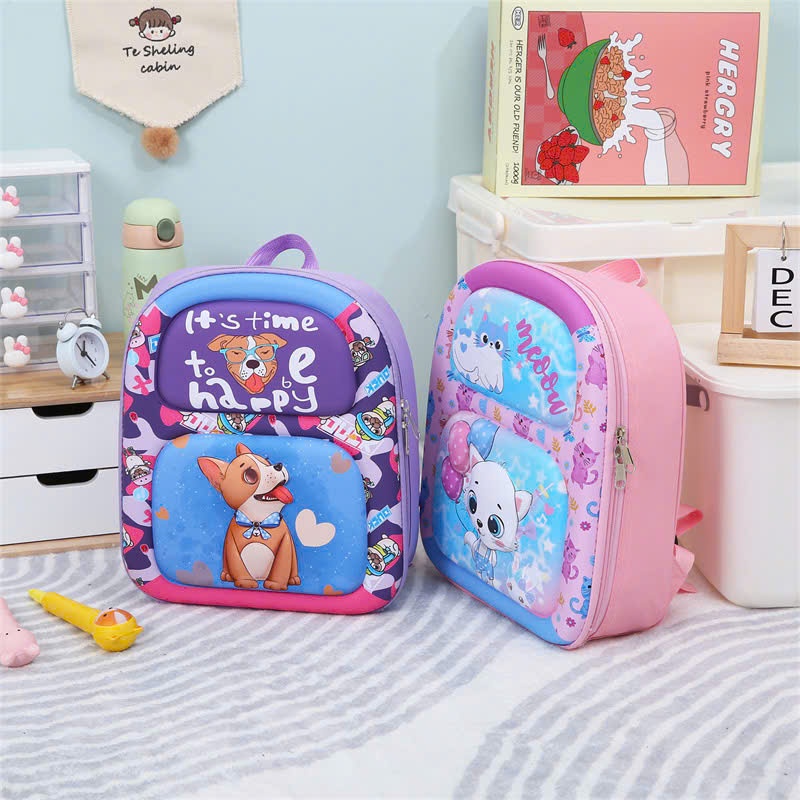 Balo mầm non, mẫu giáo họa tiết đáng yêu người nhện, elsa cho bé trai và bé gái size to cho con từ 0-6 tuổi