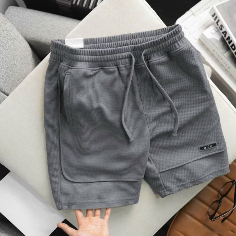 Quần Đùi Nam Hàng VNXK Chất Vải Cotton Tổ Ong Chính Phẩm, Quần Short Thun Nam Nhiều Màu Thoáng Mát Hàng Cotton Loại 1