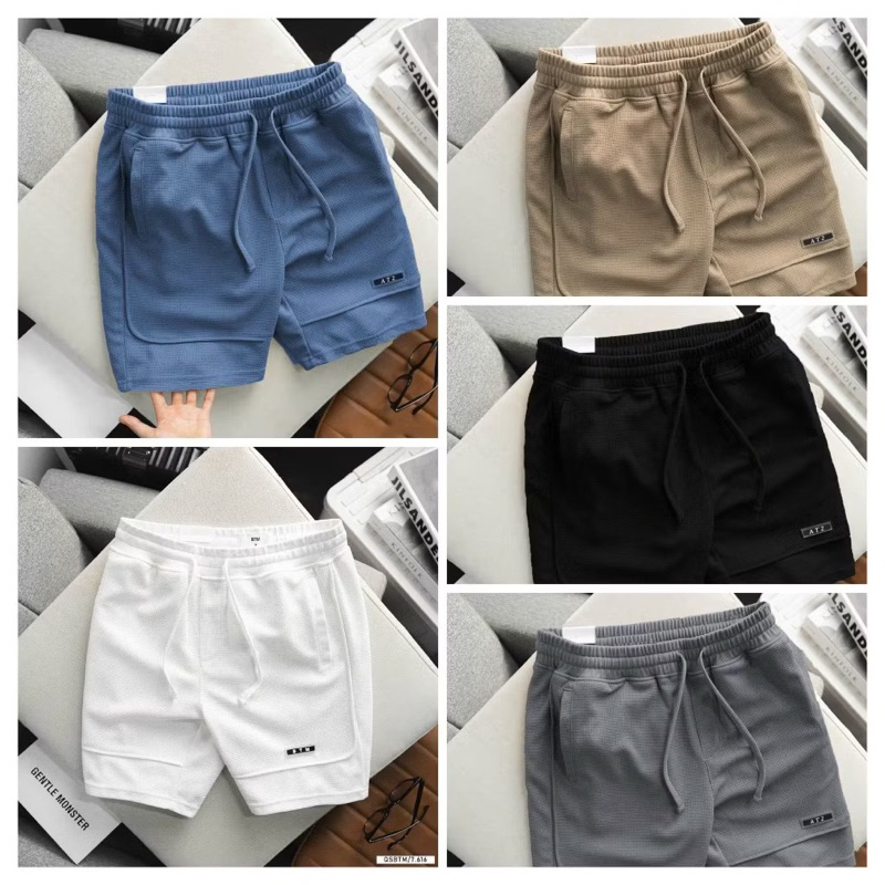Quần Đùi Nam Hàng VNXK Chất Vải Cotton Tổ Ong Chính Phẩm, Quần Short Thun Nam Nhiều Màu Thoáng Mát Hàng Cotton Loại 1