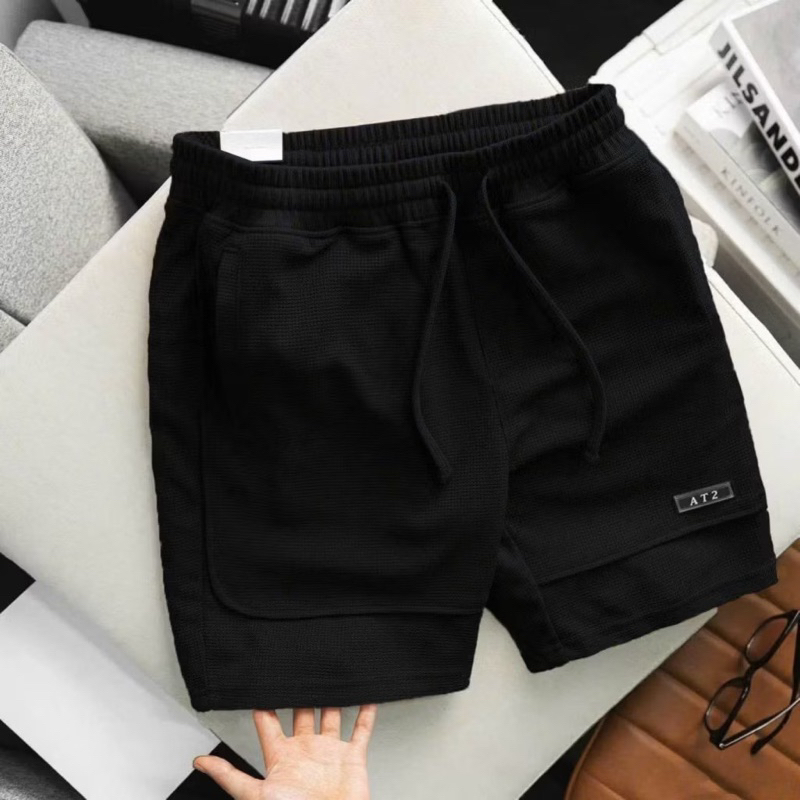 Quần Đùi Nam Hàng VNXK Chất Vải Cotton Tổ Ong Chính Phẩm, Quần Short Thun Nam Nhiều Màu Thoáng Mát Hàng Cotton Loại 1