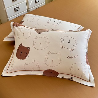 Vỏ gối nằm lụa thái M2T BEDDING mềm, mịn, mát, kích thước 50x70cm