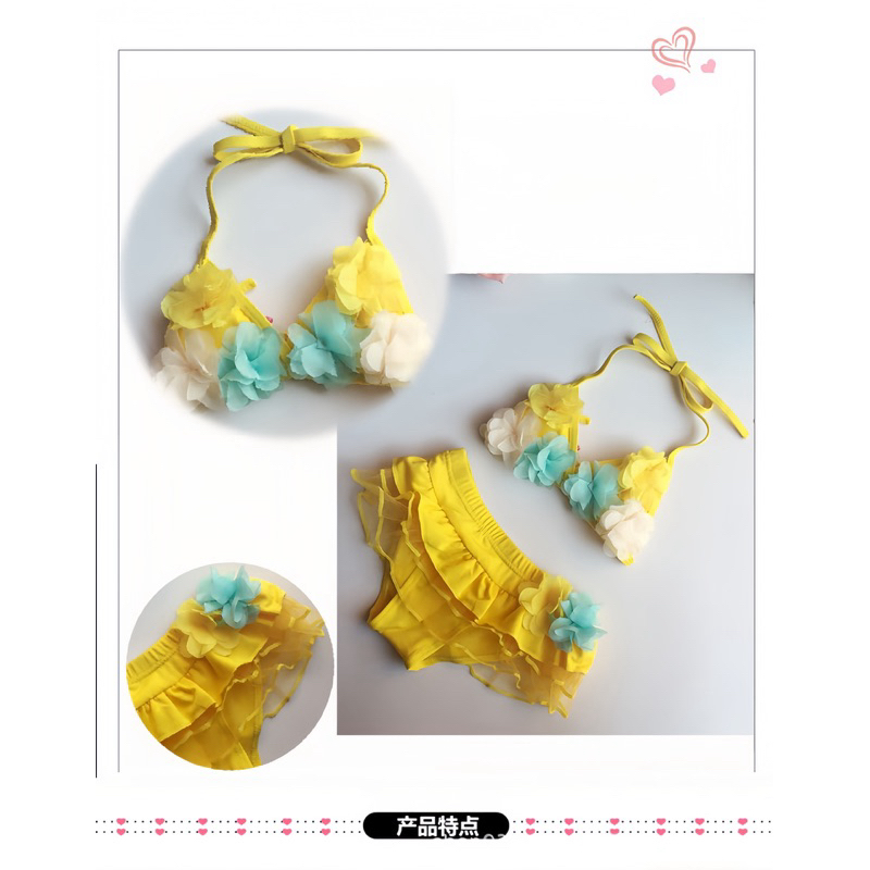 Đồ bơi cho bé gái 7-25kg xinh xắn, đáng yêu