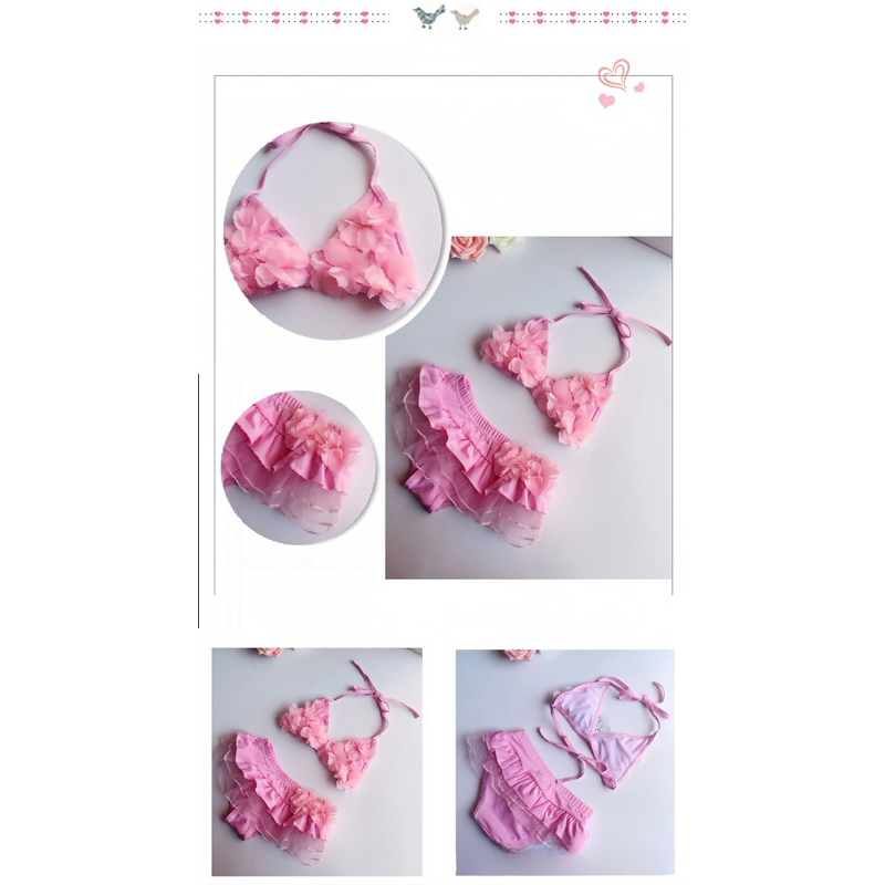 Đồ bơi cho bé gái 7-25kg xinh xắn, đáng yêu