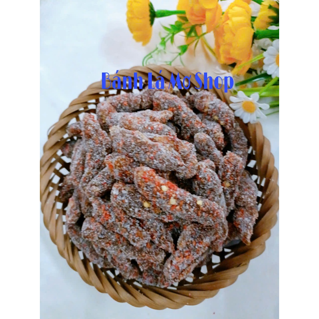Kẹo me sốc muối ớt Bến Tre vị chua ngọt cay cay ớt