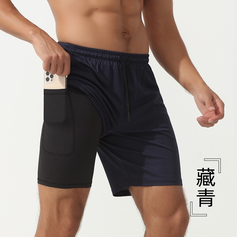 QUẦN nam thể thao 2 lớp có túi kéo chạy bộ, tập gym, đạp xe đạp thun lạnh...HOT 2025