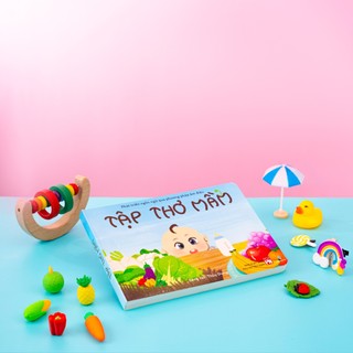 Tập Thơ Mầm Cho Bé Nói Theo Phương Pháp Âm Điệu, Cho Bé Tập Đọc, Tập Nói - Phát Triển IQ, EQ