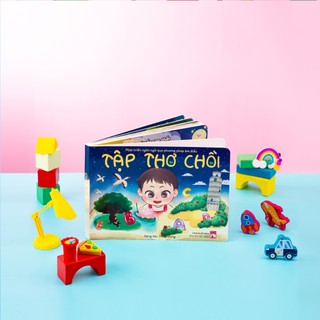 Tập Thơ Chồi Cho Bé Nói Theo Phương Pháp Âm Điệu, Cho Bé Tập Đọc, Tập Nói - Phát Triển IQ, EQ