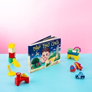Tập Thơ Chồi Cho Bé Nói Theo Phương Pháp Âm Điệu, Cho Bé Tập Đọc, Tập Nói - Phát Triển IQ, EQ