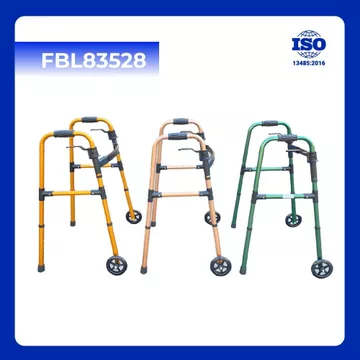 Khung Tập Đi Có Bánh Xe Cao Cấp | 3 Màu Sắc Hãng Oromi FBL835281/282/283, khung tập đi bánh to oromi