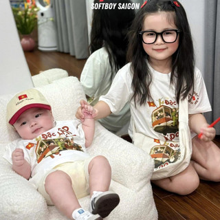 Áo thun Unisex cổ tròn yêu nước - Độc lập tự do, áo gia đình cho bố mẹ và bé chất cotton 100% [A435]