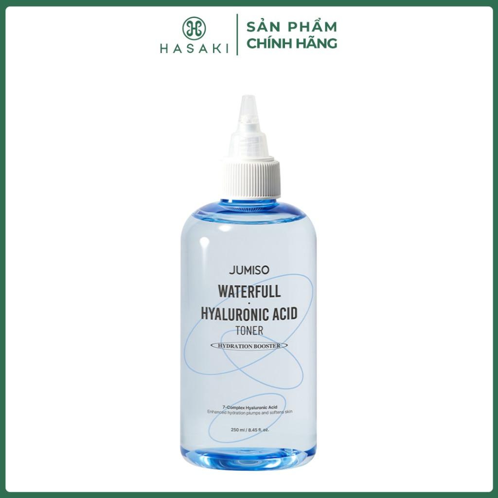 Nước Hoa Hồng JUMISO Waterfull Hyaluronic Acid Toner 250ml