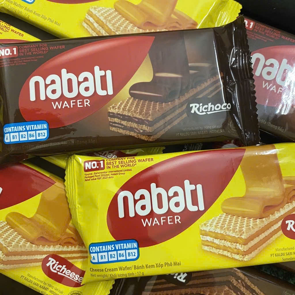 Bánh Nabati thanh kem xốp, bánh xốp Nabati các vị MOLAGO FOODS | Shopee ...