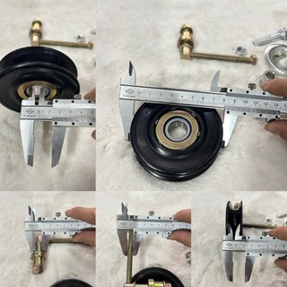 Puly tăng chỉnh dây Curoa điều hòa xe KIA. Puly tăng chỉnh bản A thường (giá 1 chiếc)