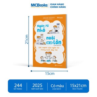 Sách - Ngôn Từ Nhỏ Nuôi Em Bé Lớn - Unibooks