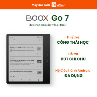 Máy đọc sách Boox Go 7 Chính hãng Akishop - Sẵn hàng hỏa tốc HCM