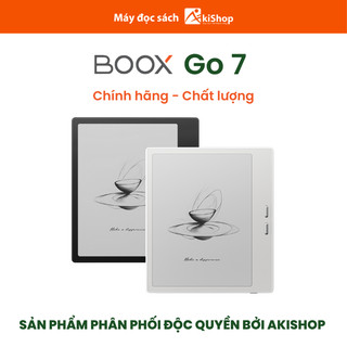 Máy đọc sách Boox Go 7 Chính hãng Akishop - Sẵn hàng hỏa tốc HCM