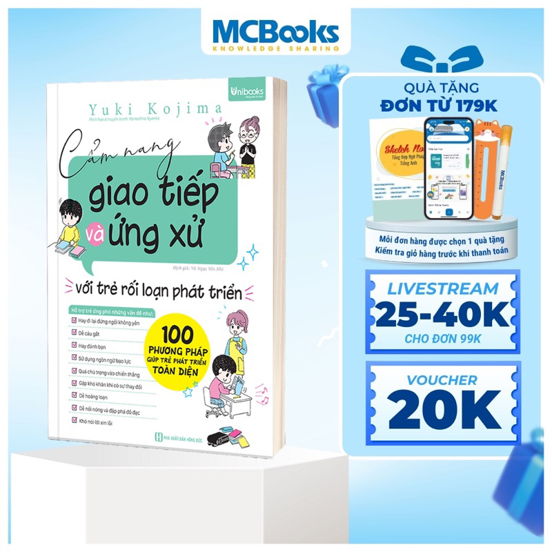 Sách - Cẩm Nang Giao Tiếp Và Ứng Xử Với Trẻ Rối Loạn Phát Triển - Unibooks