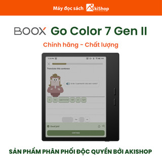 Máy đọc sách Boox Go 7 Color (Gen II) Chính hãng Akishop - HCM