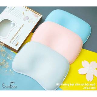 Gối Chống Bẹp Đầu Sợi Bột Ngô Bamboo By Lil Mẫu Mới Cho Bé | Minizon Kids