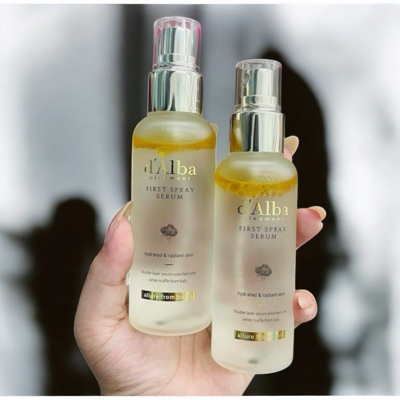 [CHÍNH HÃNG] Xịt Khoáng Serum d’Alba White Truffle – Căng Bóng Da – Dưỡng Ẩm – Làm Dịu – Glow Tức Thì