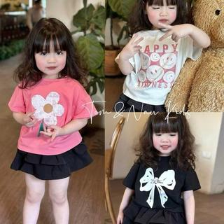 A51-M-Áo thun cộc tay cho bé gái size từ 9-40Kg