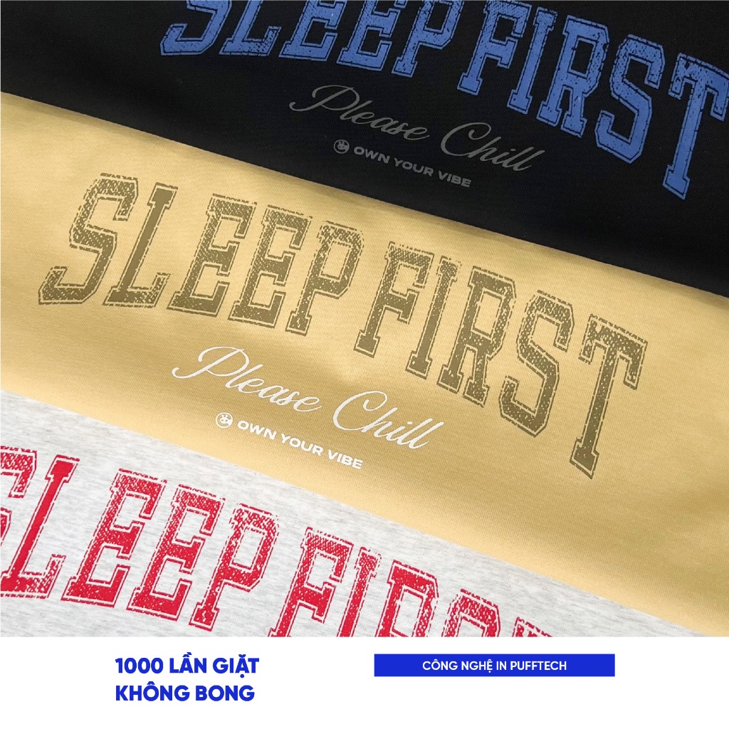 Áo thun phông unisex T Shirt form rộng Local Brand Chính Hãng City Cycle Áo thun Sleep First