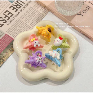 Set 10 kẹp mái cho bé charm to đủ hình