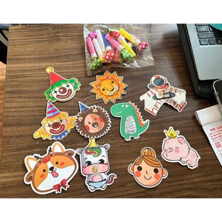 Kèn lưỡi thổi có hình siêu đẹp - Set 10 cái 30K