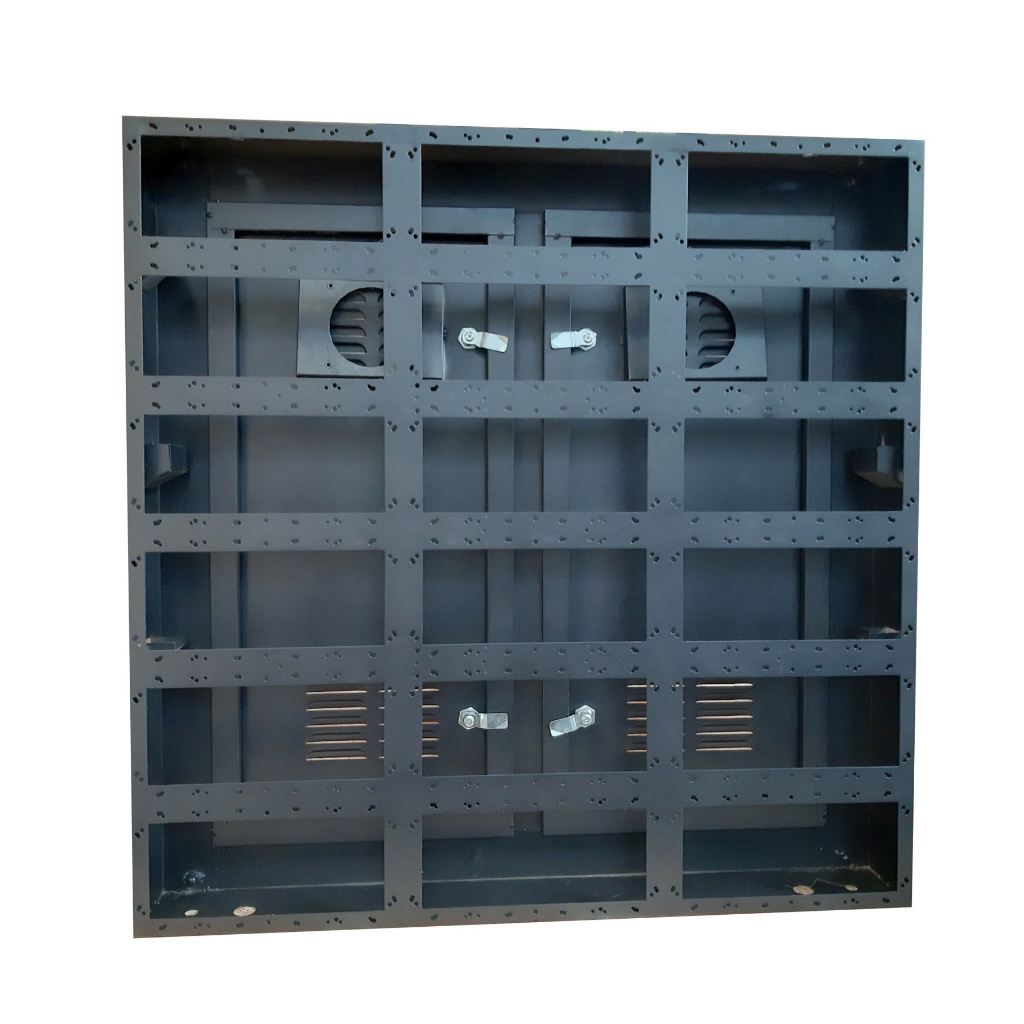 Cabin led bằng sắt cho màn hình trong nhà và ngoài trời, màn hình cubic ...