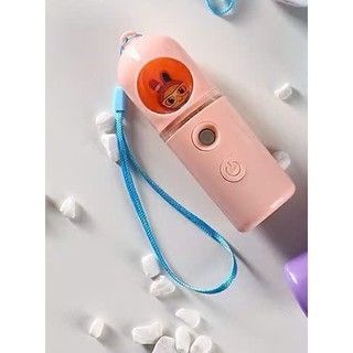 Máy phun sương mini,xịt khoáng cầm tay dễ thương(tặng sac USB) đa chức năng,tiện lợi Skincare