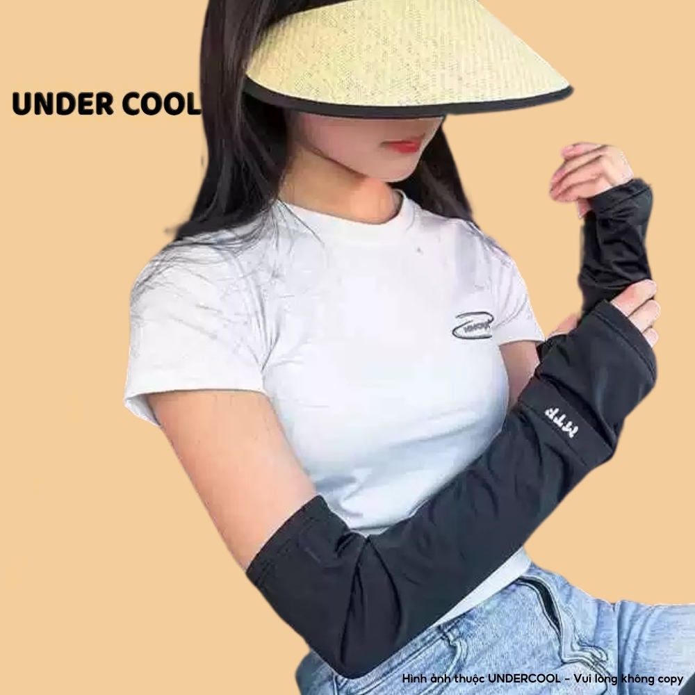 Ống Tay Chống Nắng Dài Nam & Nữ UNDERCOOL Chống Tia UV UPF50+ Thoáng Mát, Co Giãn, Có Lỗ Xỏ Ngón, Bảo Vệ Da Tay OT08