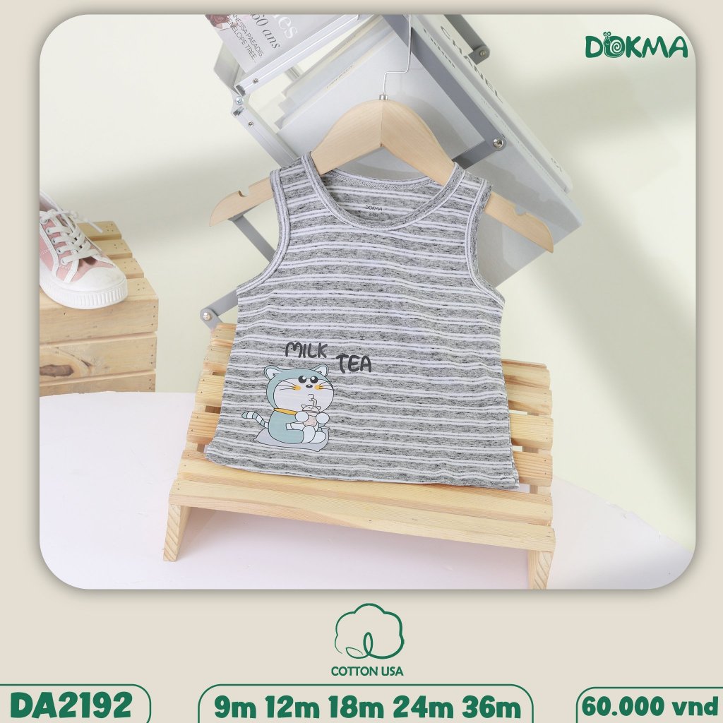 (9-13kg, 9-36M) Áo Ba Lỗ, Áo Sát Nách Bé Trai Bé Gái DA2192 DA2916 DA2875