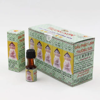 dầu phật linh Dầu Phật Linh Trường Sơn trị cảm, trúng gió (12 chai x 5ml)