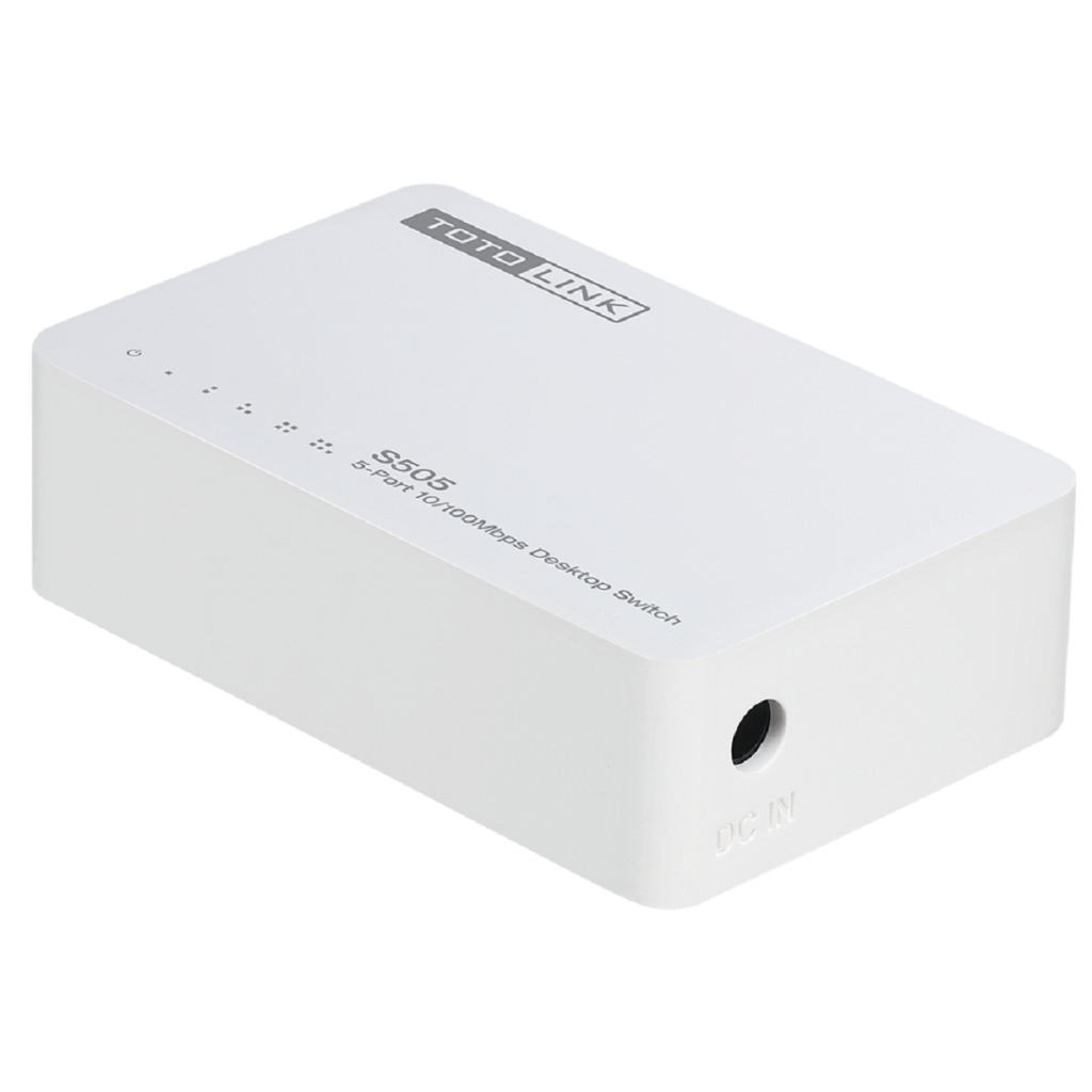 Switch Totolink S505 (5 port/ 10/100 Mbps)