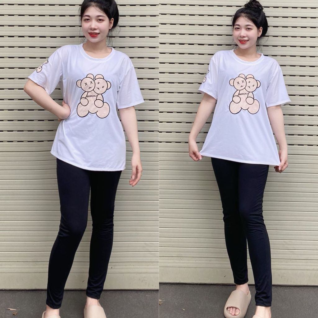 Đồ bộ mặc nhà ESHOP Đồ ngủ nữ bigsize thun cotton thể thao dễ thương quần đùi đi chơi đẹp cute trung niên DB41