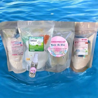 Combo 4 set pha  giặt 5lít + rửa chén 5lít + xả vải 5 lít + lau sàn 5 lít tiện lợi, tặng 1 chai xịt thơm quần áo 50ml