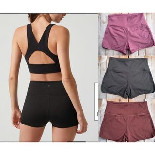 Quần short thể thao nữ, tập gym,chạy bộ, dáng ôm sát, kín đáo, vải co dãn xịn hàng VNXK ảnh tự chụp