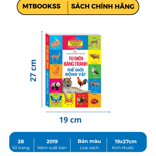 Sách - Từ Điển Bằng Tranh - Thế Giới Động Vật (Tái Bản)