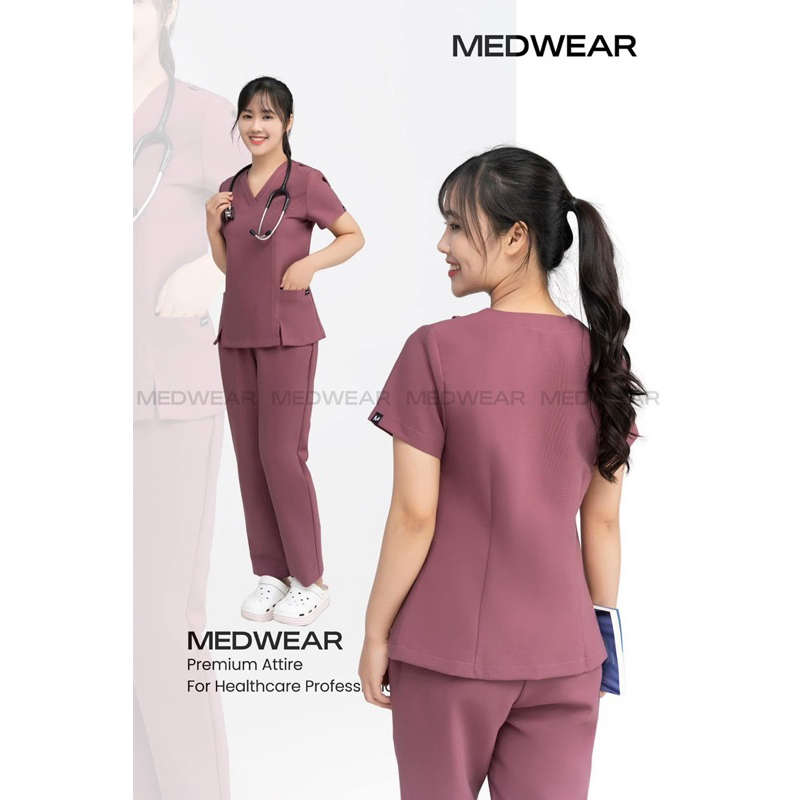 Bộ Scrubs, đồng phục y tế, đồng phục bệnh viện, bác sĩ, sinh viên y, đồng phục spa chất liệu cotton lạnh