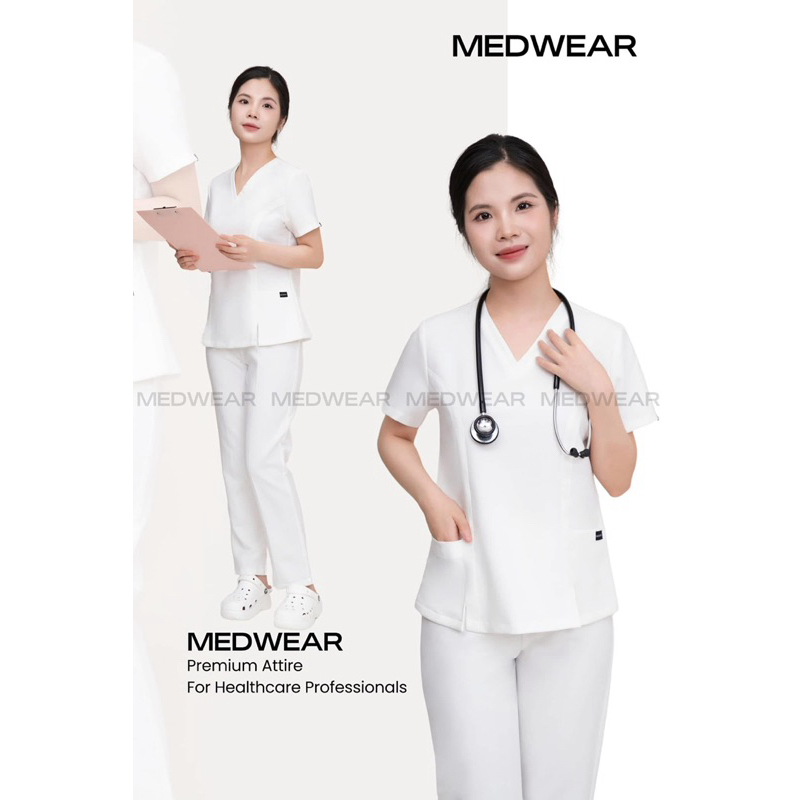 Bộ Scrubs, đồng phục y tế, đồng phục bệnh viện, bác sĩ, sinh viên y, đồng phục spa chất liệu cotton lạnh