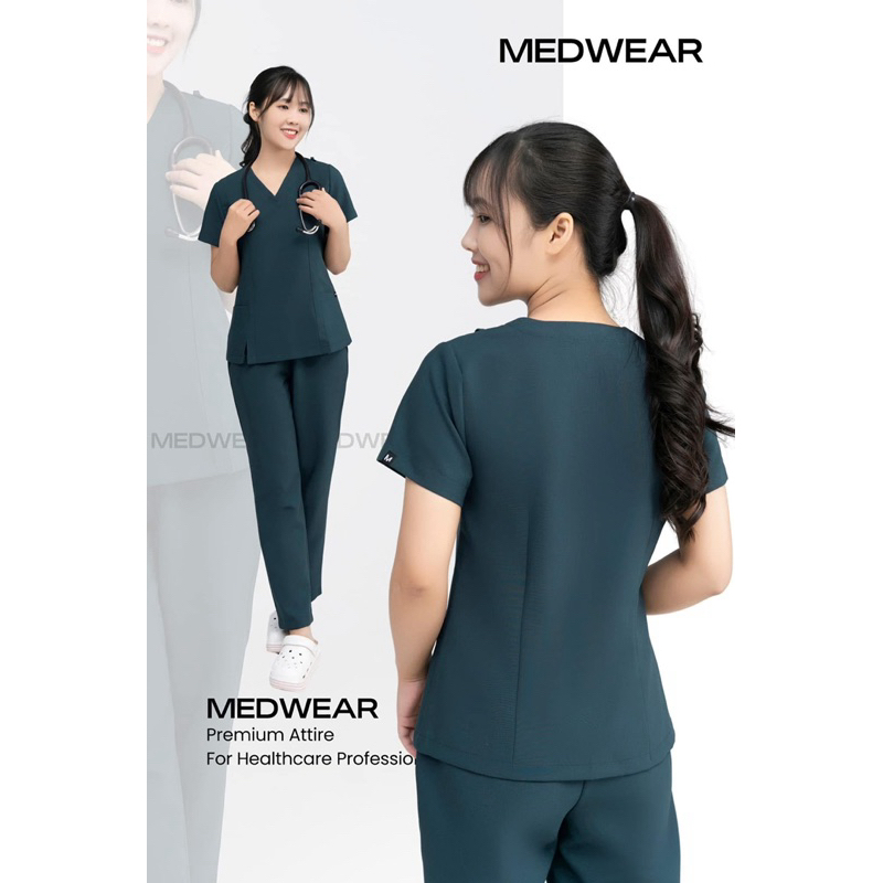 Bộ Scrubs, đồng phục y tế, đồng phục bệnh viện, bác sĩ, sinh viên y, đồng phục spa chất liệu cotton lạnh
