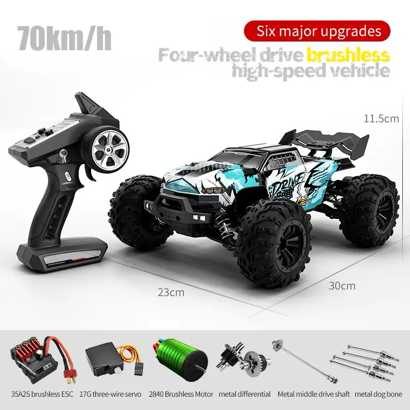Xe Điều Khiển Từ Xa Q170B Drive Pro tốc độ 70km/h Động Cơ Không Chổi Than,Visai kim loại