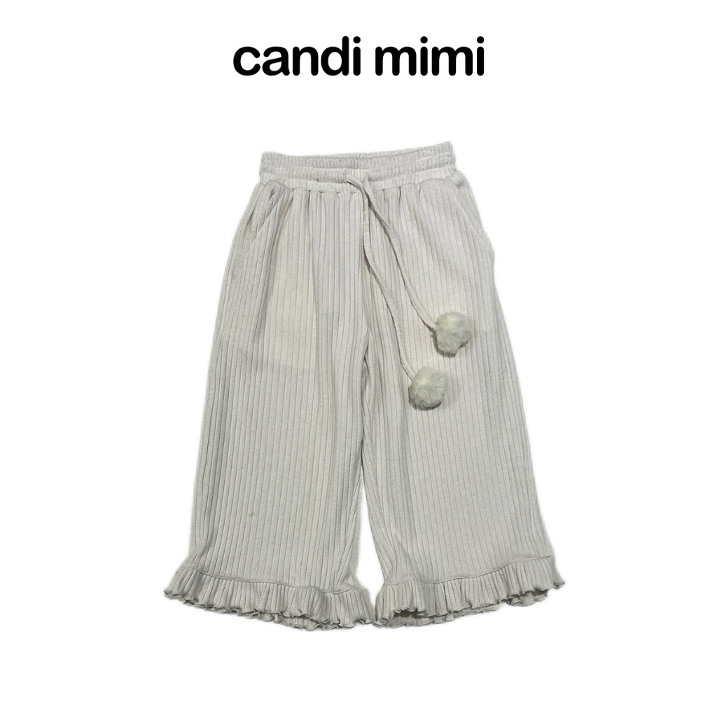 CANDI MIMI Áo hoodie cây nấm chấm màu - Phong cách Hàn Quốc
